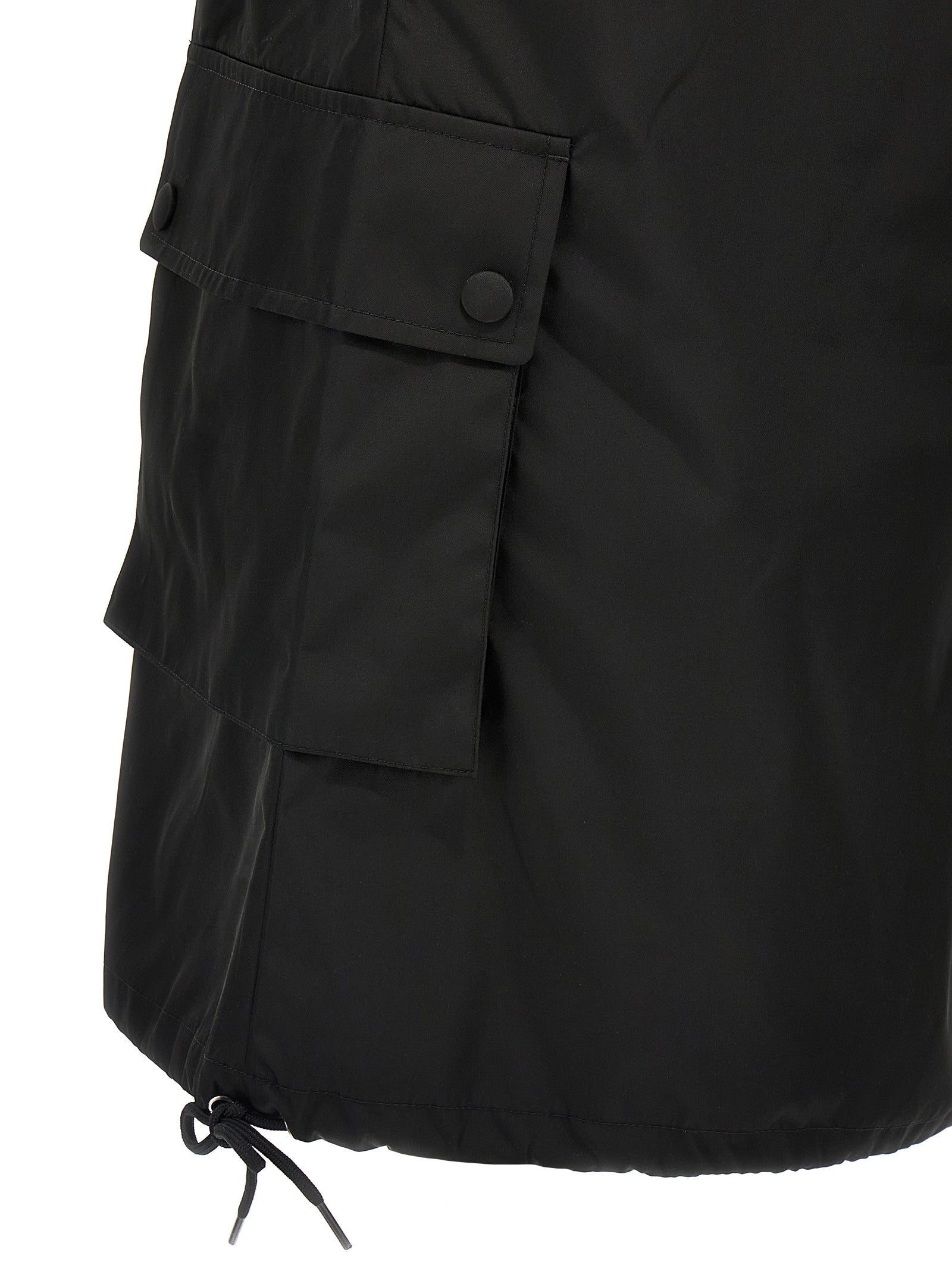 PRADA Re Nylon Mini Dress Black
