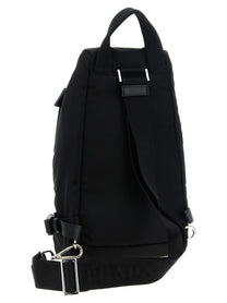 PRADA Re Nylon One Shoulder Backpack Black
