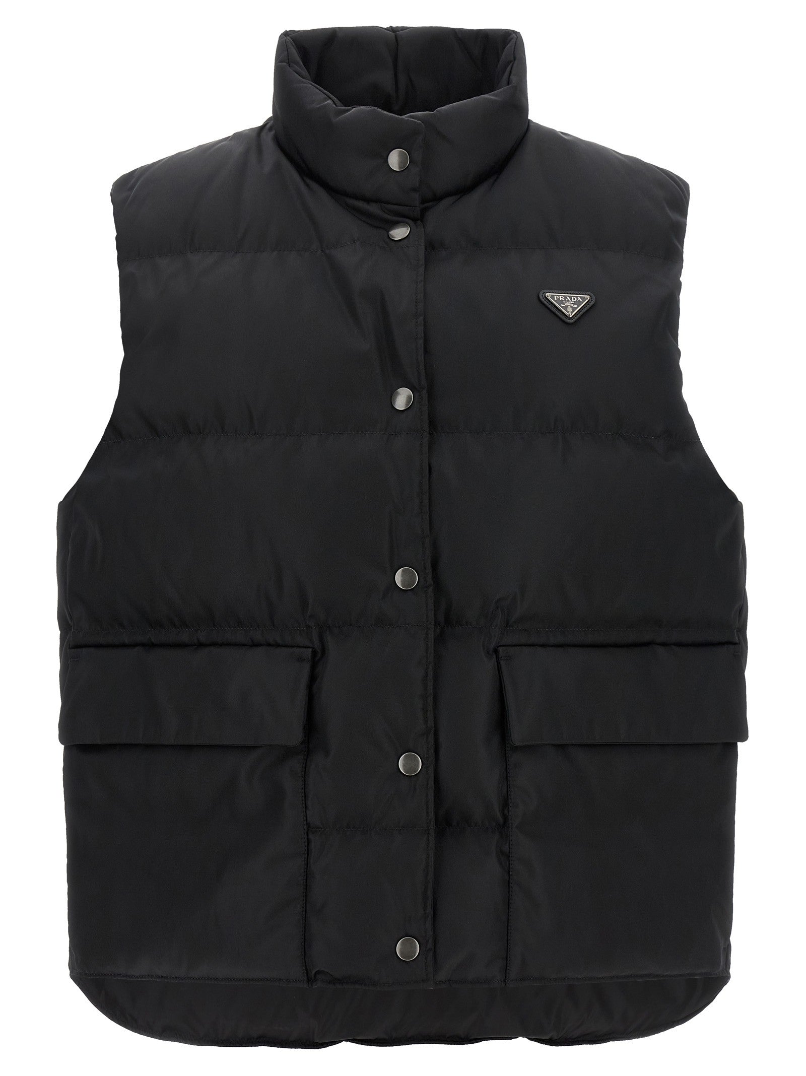 PRADA Re Nylon Padded Vest Black