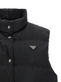 PRADA Re Nylon Padded Vest Black