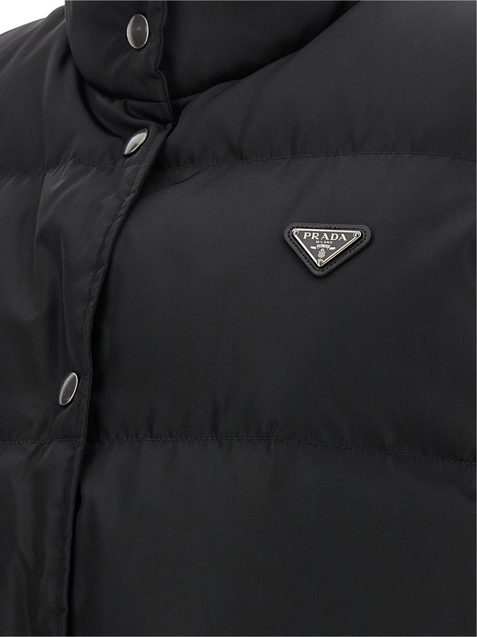 PRADA Re Nylon Padded Vest Black