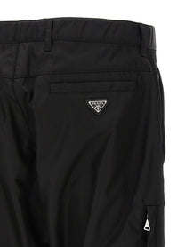 Prada Re Nylon Pants Black