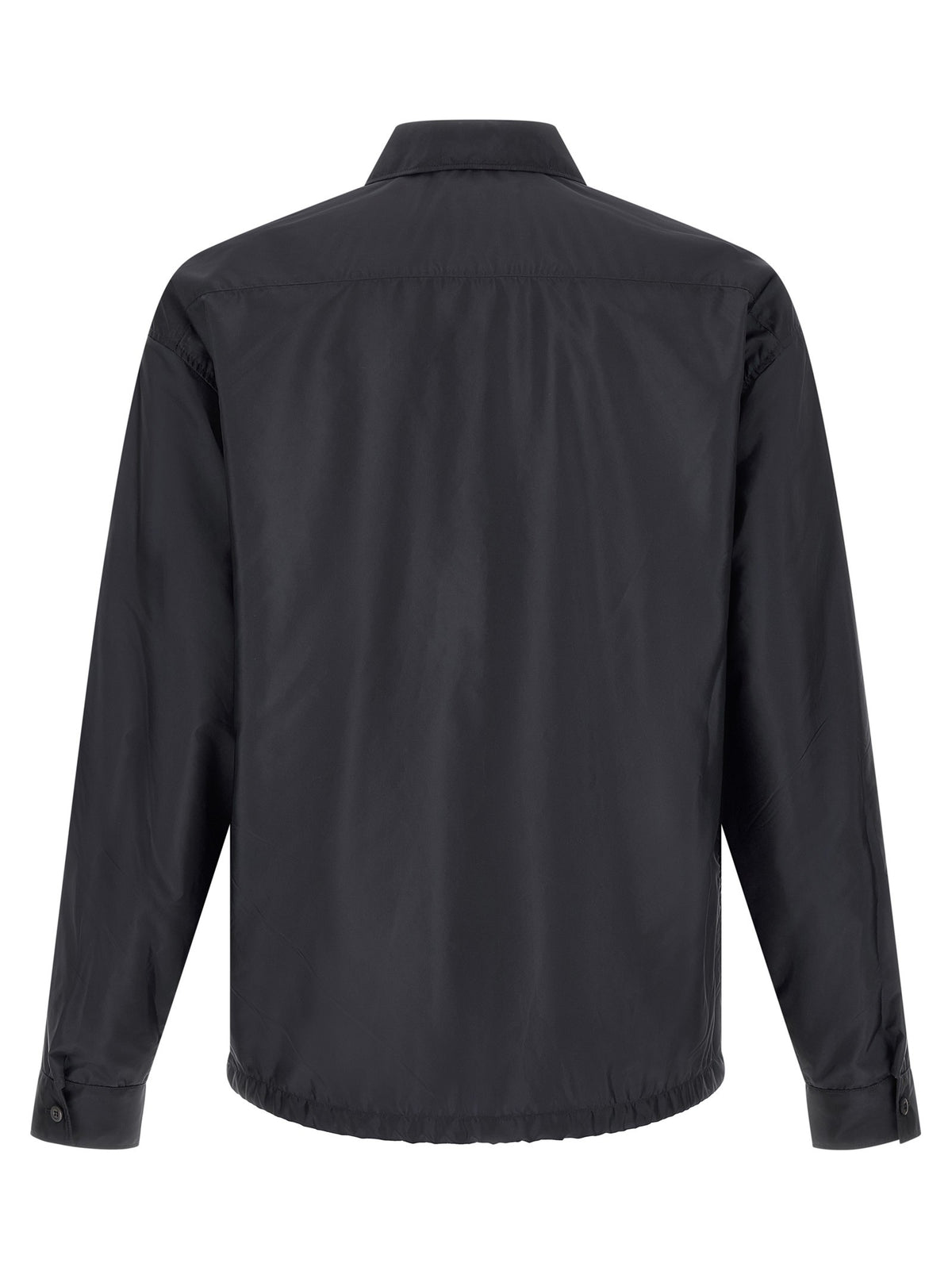 PRADA Re Nylon Piuma Overshirt Blue, view 2