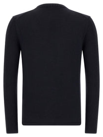 Prada Re Nylon Pocket Sweater Blue