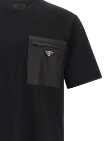 Prada Re Nylon Pocket Shirt Black