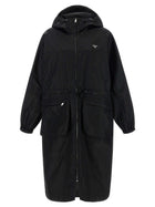 PRADA Re Nylon Raincoat Black