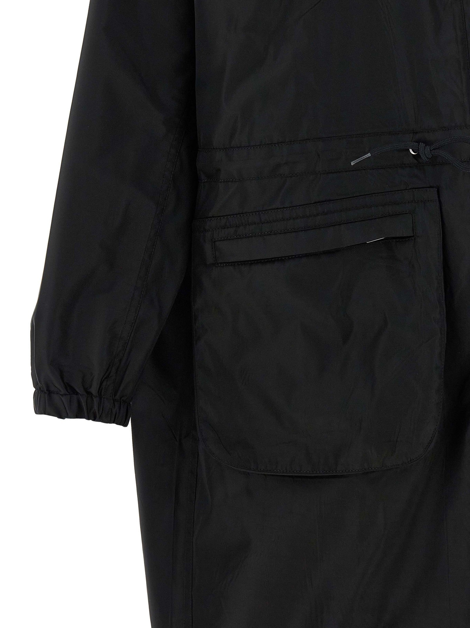 PRADA Re Nylon Raincoat Black