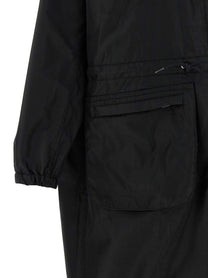 PRADA Re Nylon Raincoat Black