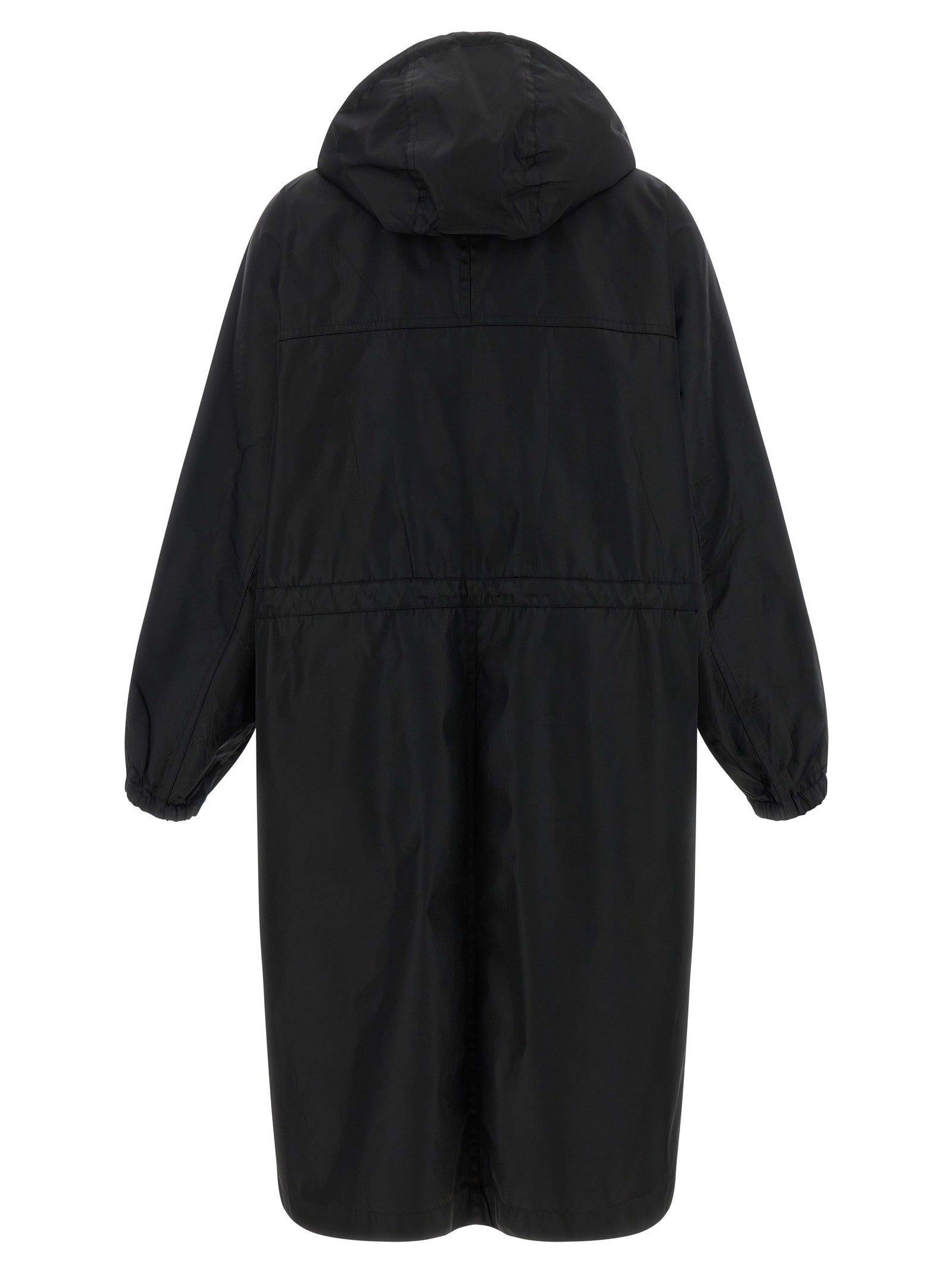 PRADA Re Nylon Raincoat Black