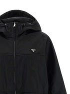 PRADA Re Nylon Raincoat Black, view 3