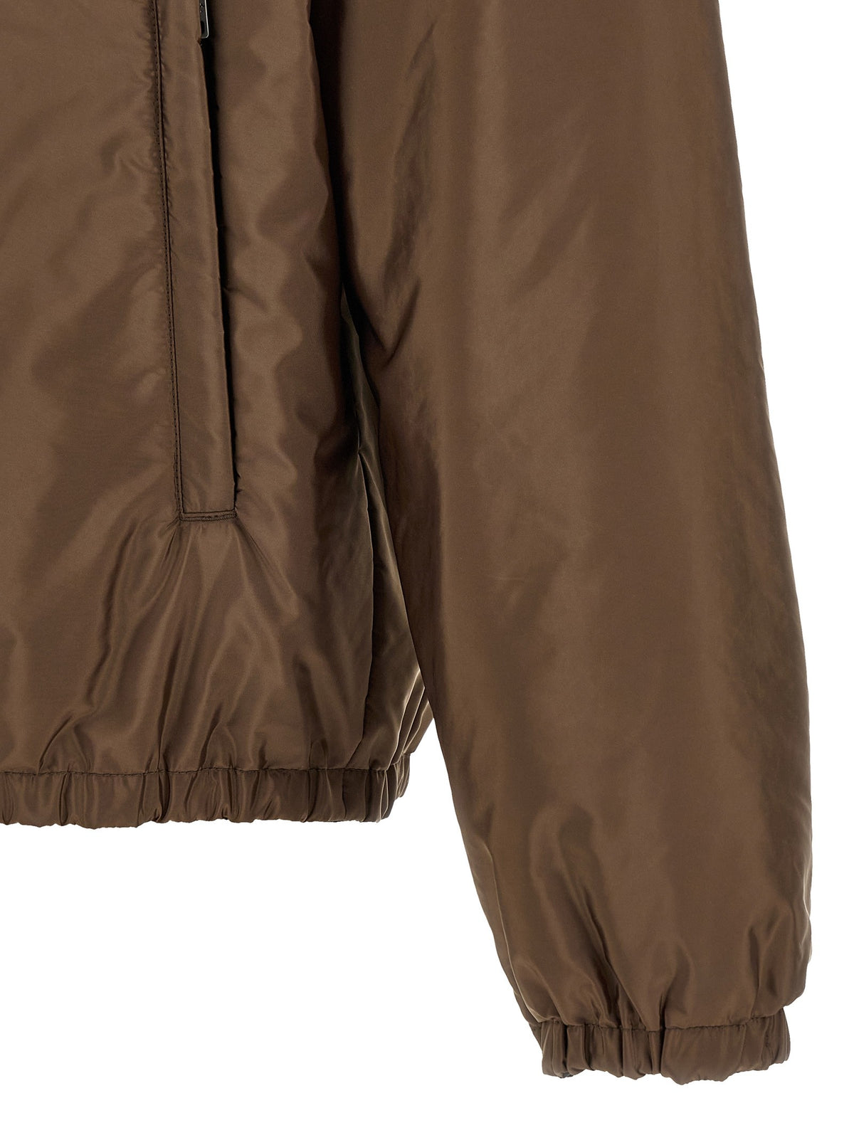 PRADA Re Nylon Reversible Jacket Brown