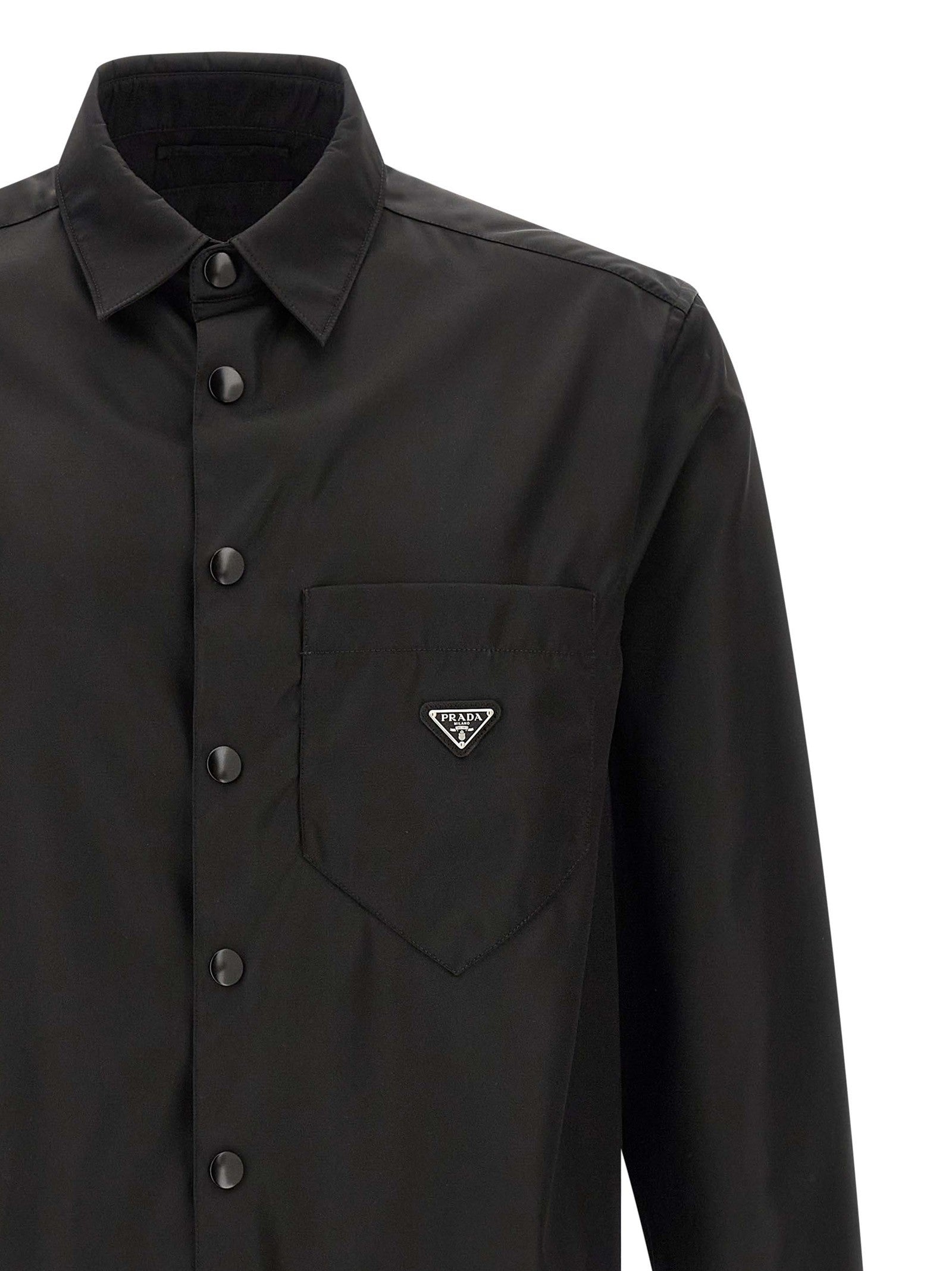 PRADA Re Nylon Shirt Black