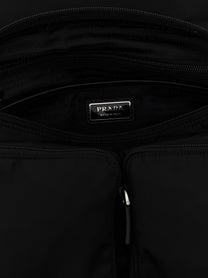PRADA Re Nylon Shoulder Strap Black
