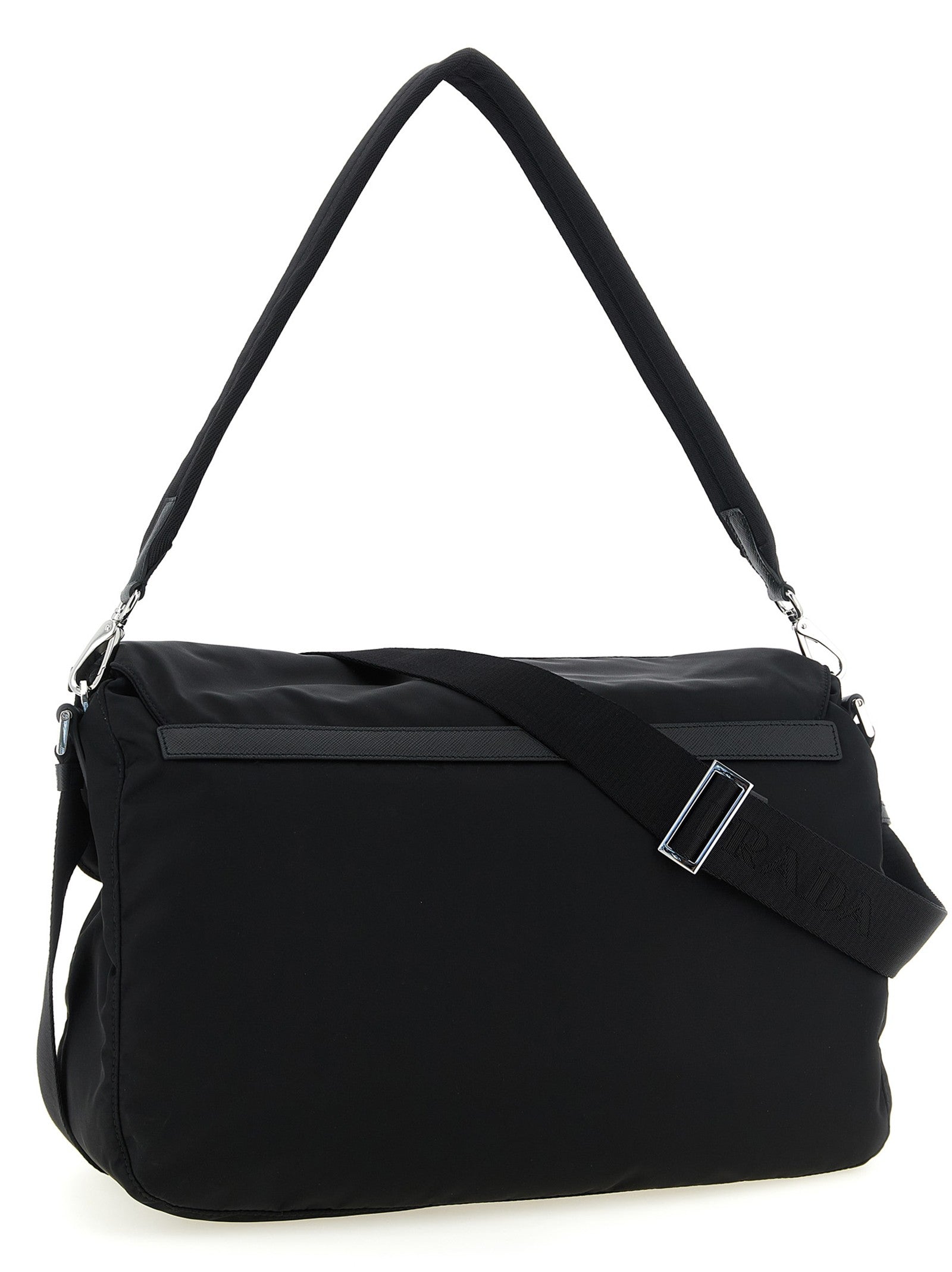 PRADA Re Nylon Shoulder Strap Black