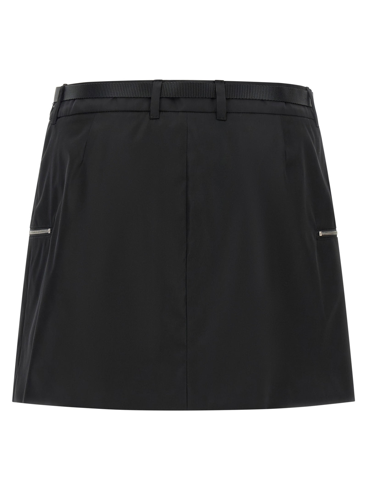 PRADA Re Nylon Skirt Black, view 2
