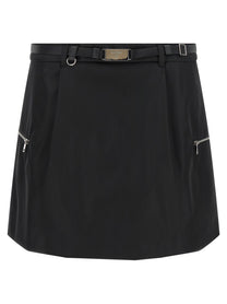 PRADA Re Nylon Skirt Black