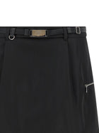 PRADA Re Nylon Skirt Black, view 3