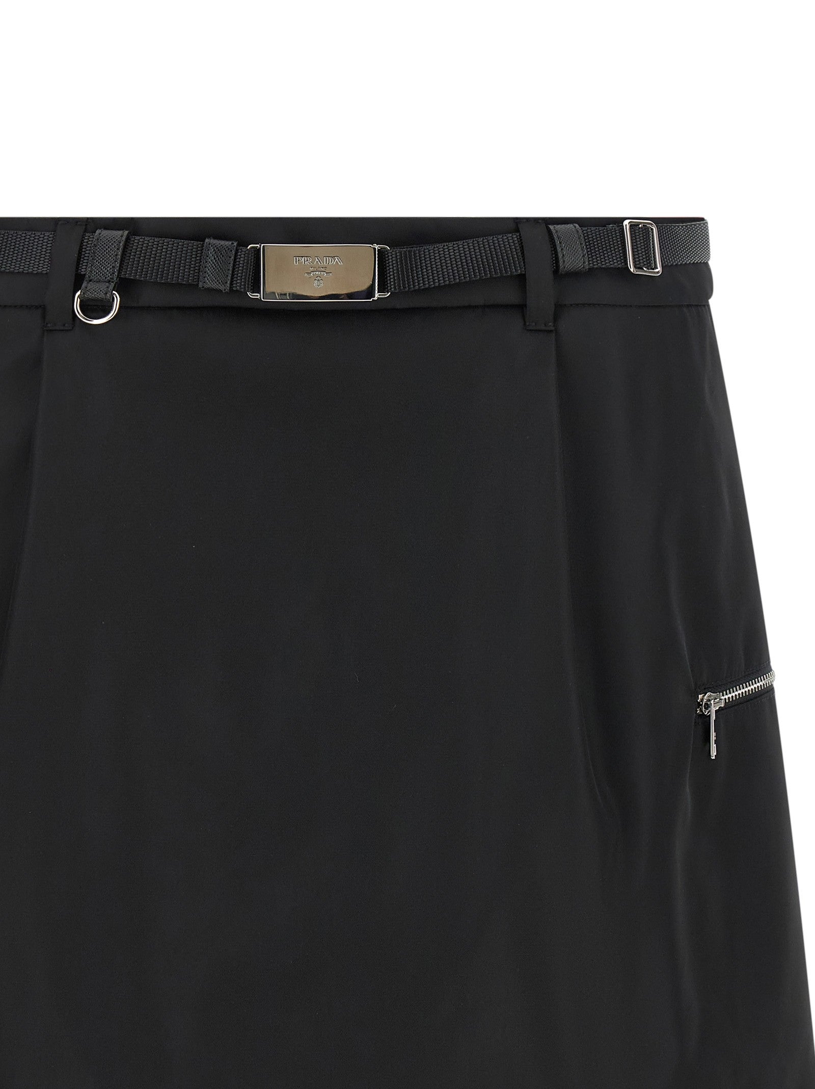 PRADA Re Nylon Skirt Black