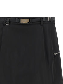 PRADA Re Nylon Skirt Black