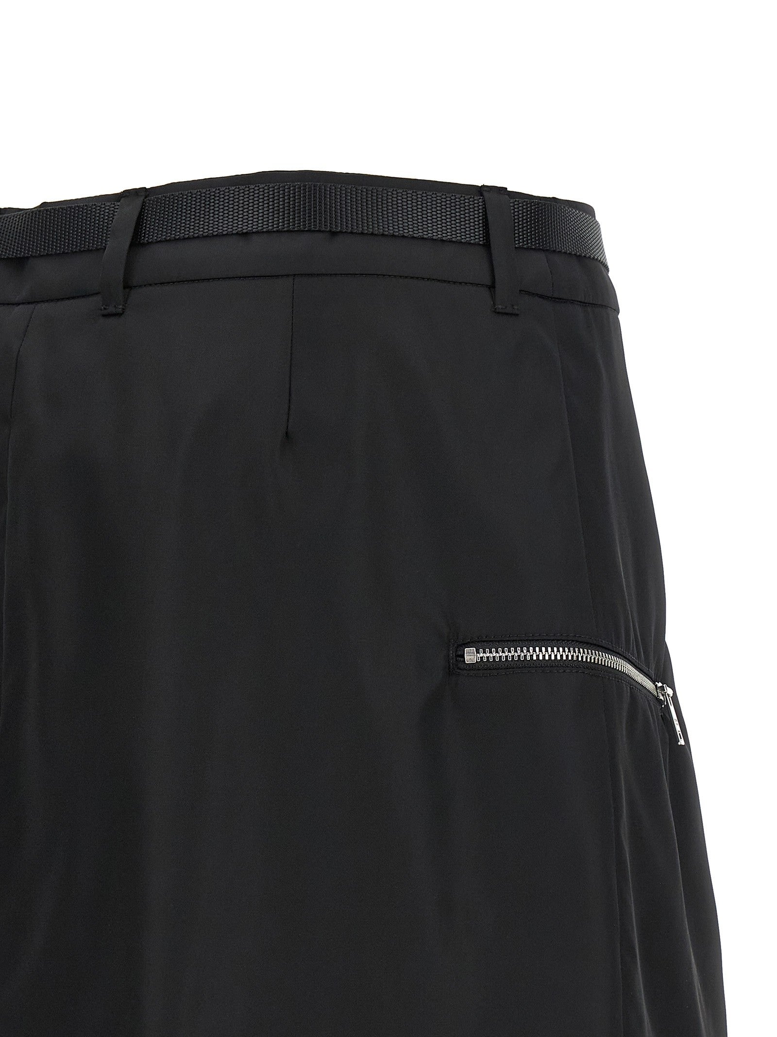 PRADA Re Nylon Skirt Black