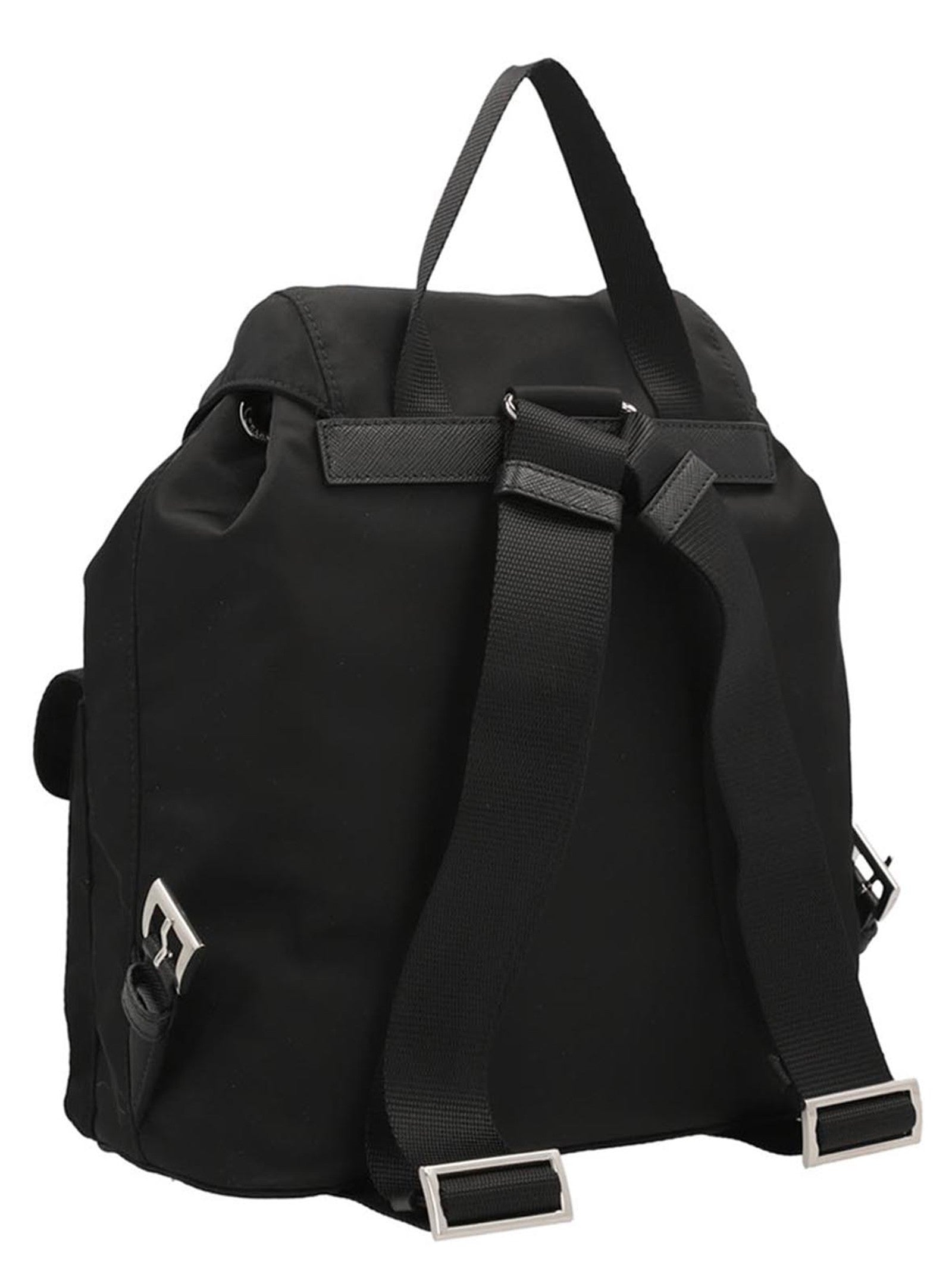 Prada Re Nylon Small Backpack Black