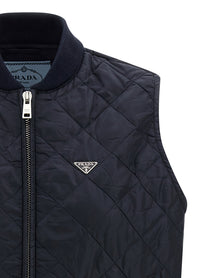 PRADA Re Nylon Vest Blue