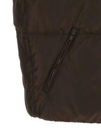 PRADA Re Nylon Vest Brown, view 4