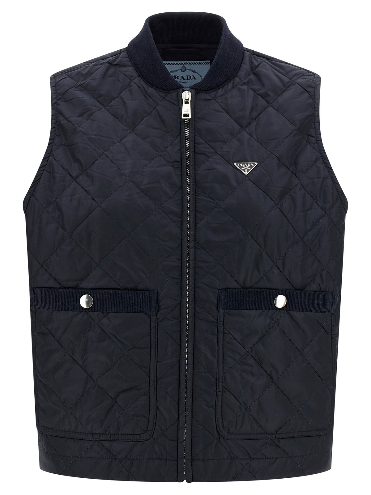 PRADA Re Nylon Vest Blue