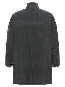 PRADA Re Nylon Waterproof Jacket Grey