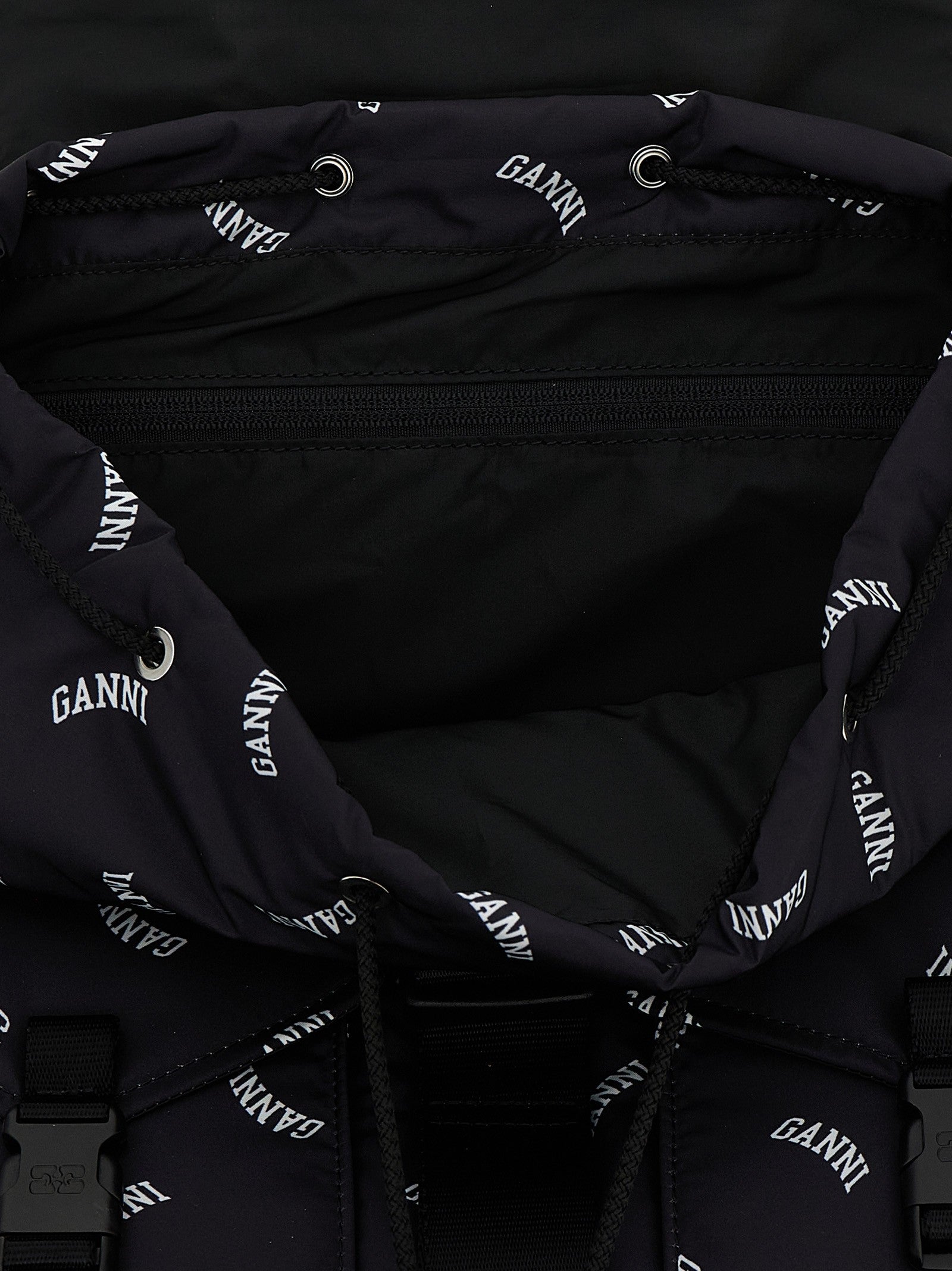 Ganni Re Tech Backpack Black
