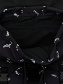 Ganni Re Tech Backpack Black