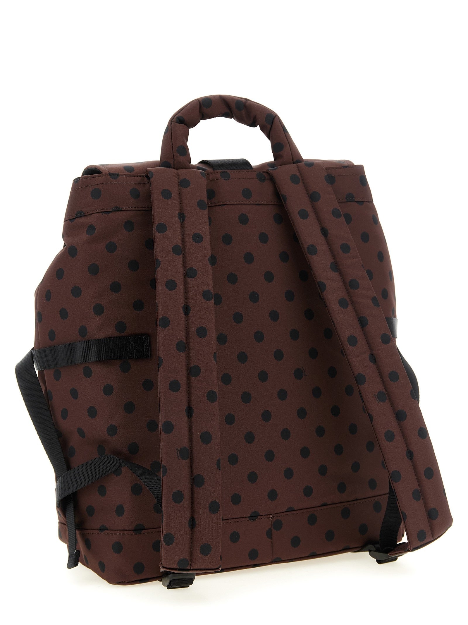 Ganni Re Tech Backpack Brown