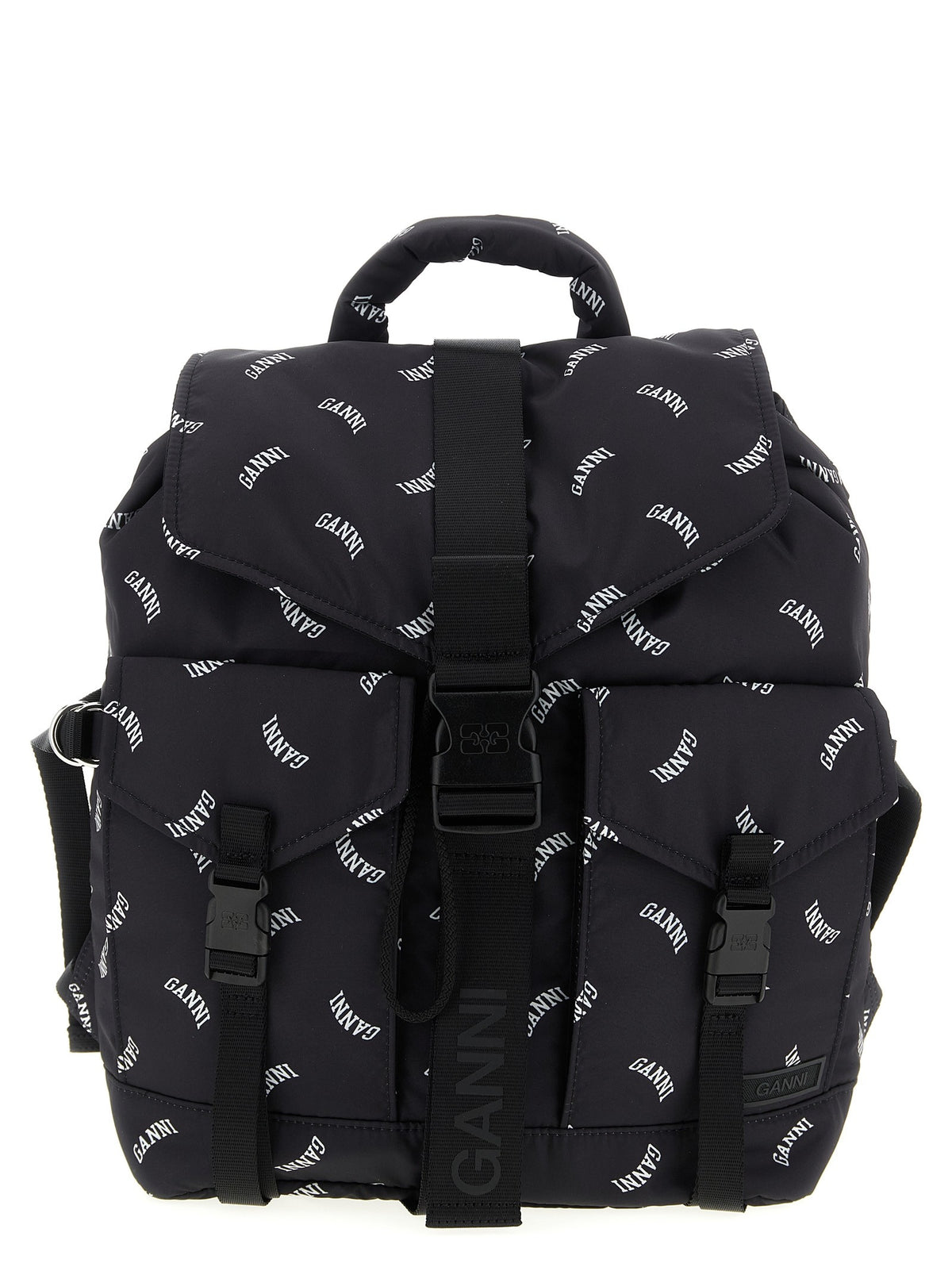 Ganni Re Tech Backpack Black
