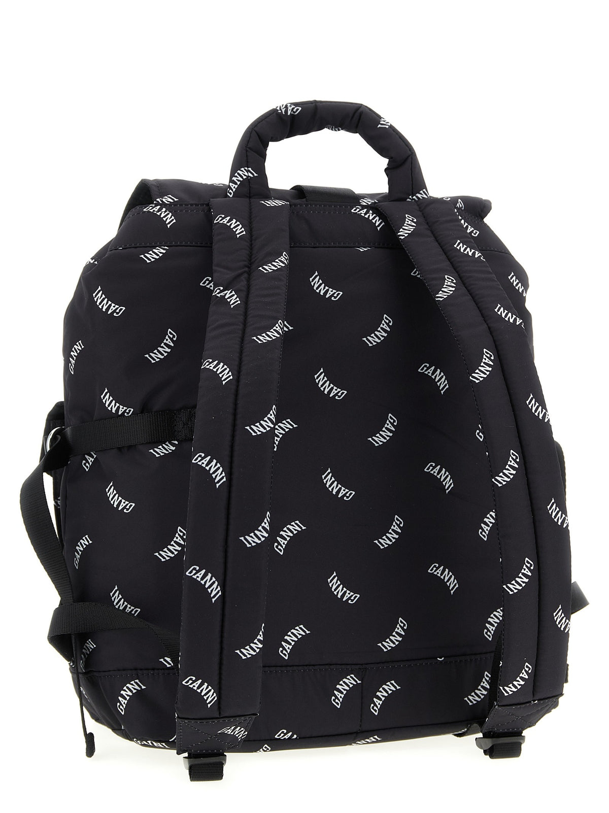 Ganni Re Tech Backpack Black