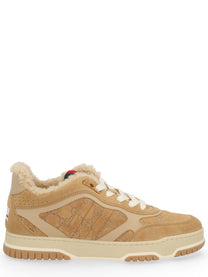 Gucci Women's RE Web Sneaker Brown