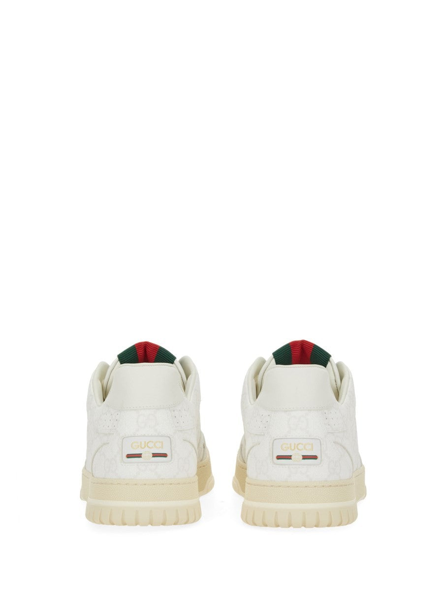 Gucci Men's RE Web Sneaker White