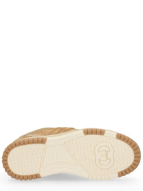 Gucci Women's RE Web Sneaker Brown