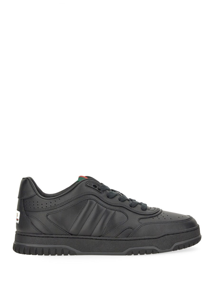 Gucci Men's RE Web Sneaker Black