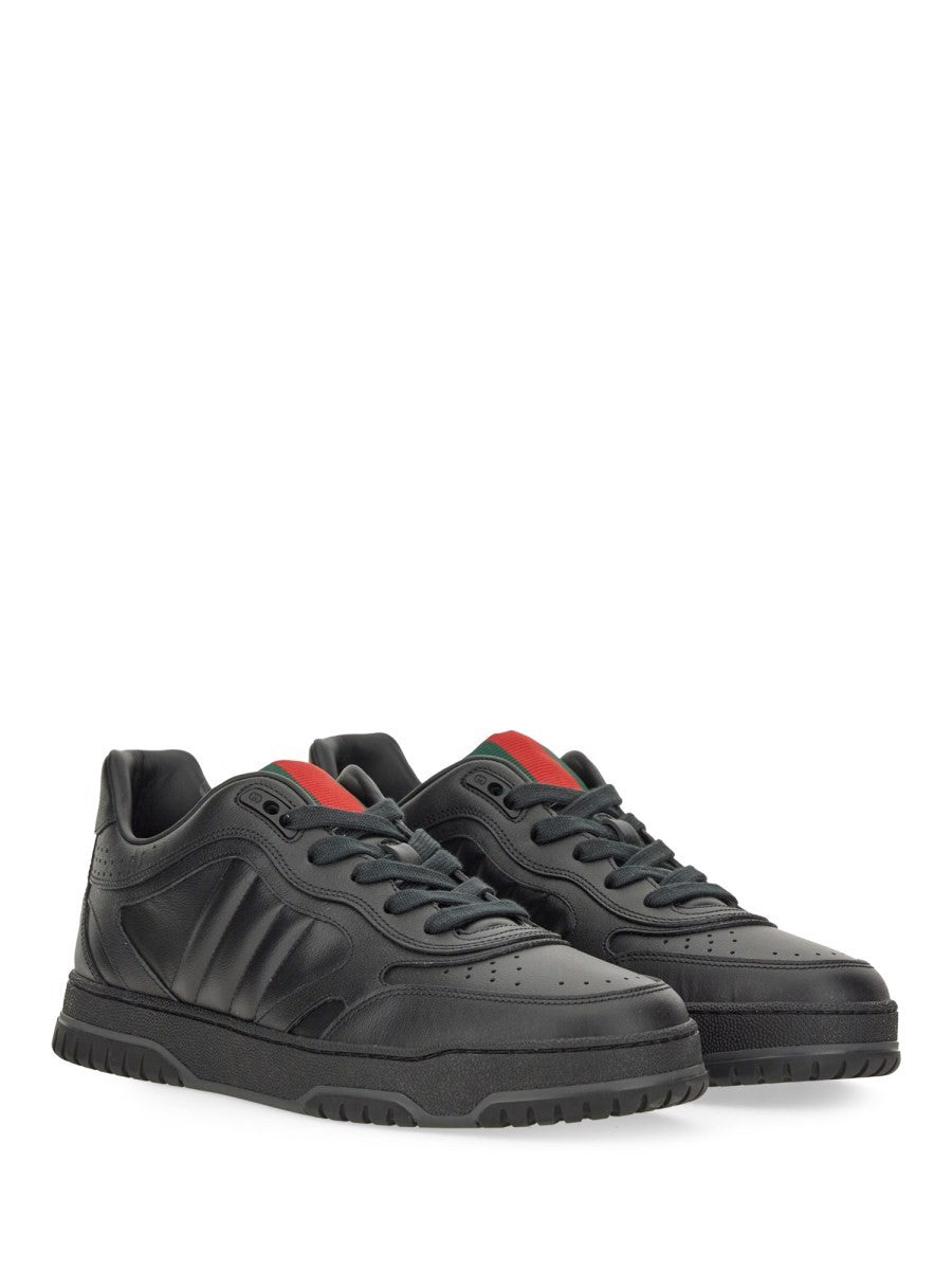 Gucci Men's RE Web Sneaker Black