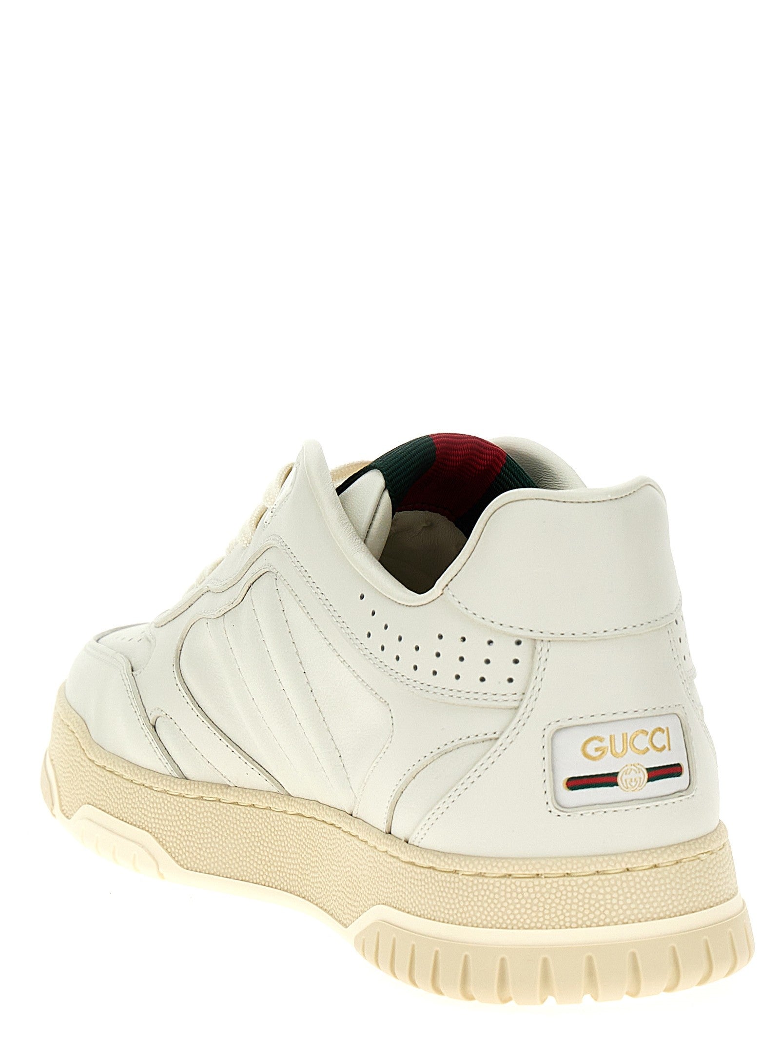 Gucci Re Web Sneakers White