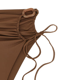 Magda Butrym Bikini Briefs Brown