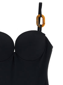 Magda Butrym One Piece Swimsuit Black