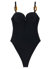 Magda Butrym One Piece Swimsuit Black