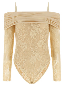 Zimmermann Rebellion Bodysuit Beige