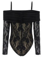 Zimmermann Rebellion Bodysuit Black, view 2