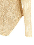 Zimmermann Rebellion Bodysuit Beige, view 4