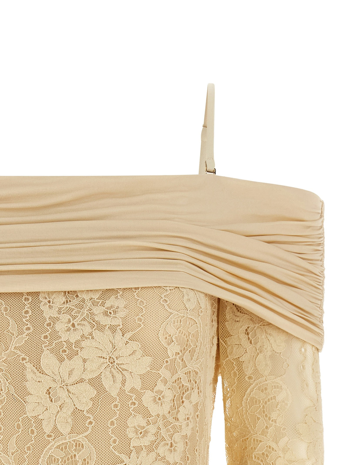 Zimmermann Rebellion Bodysuit Beige, view 3