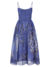 Zimmermann Rebellion Mermaid Picnic Dress Blue