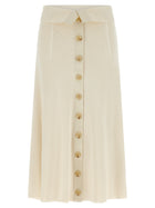 Zimmermann Rebellion Skirt Beige
