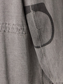Stone Island Men's Recycled Cotton Blend Jacket Grey